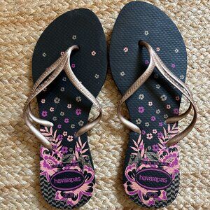 Havaianas Slim Floral Sandals